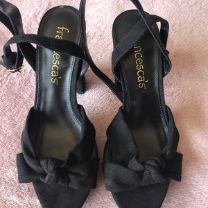 Francesca’s Black Heels!